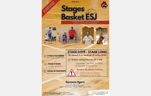 Stages d'été 2026